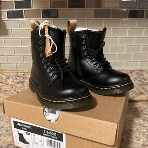 Dr. Martens Toddler Black Boots